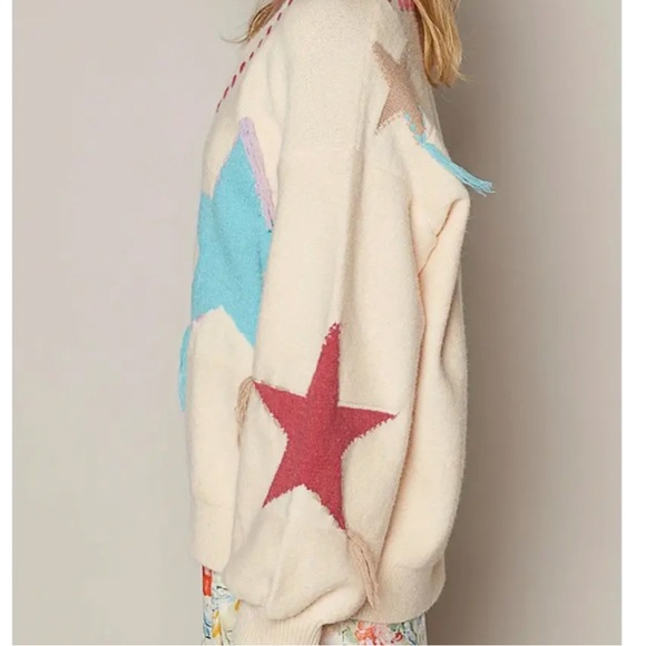 NEW 1 left ! Boho “starry Days” pullover - Picture 2 of 3